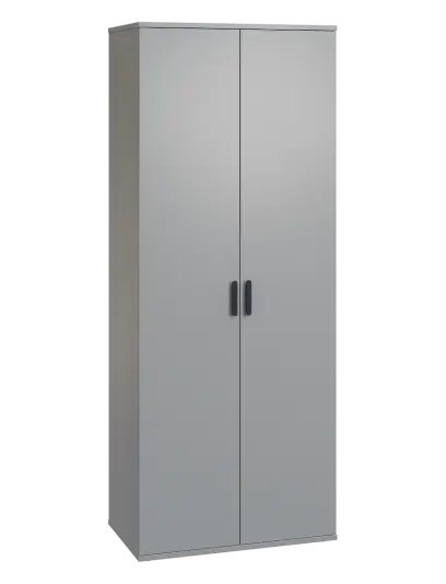 LR 5 - 71 šatní skříň, 2-dveřová, výsuvné ramínko, šatní vložka, 1822x720x400, šedá LR 5 - 71 šatní skříň, 2-dveřová, výsuvné ramínko, šatní vložka, 1822x720x400, šedá